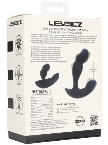 Vibrátor na prostatu a hráz Levelz