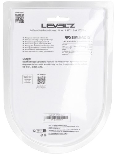 Tvarovaný stimulátor prostaty Levelz