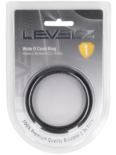 Široký erekční kroužek Levelz, 55 mm