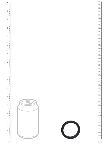 Široký erekční kroužek Levelz, 42 mm