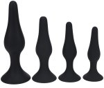 Sada análních kolíků s přísavkou Levelz, 4 ks
