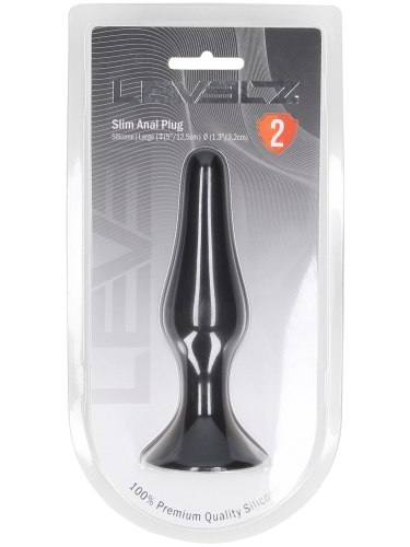 Anální kolík s přísavkou Levelz, vel. L