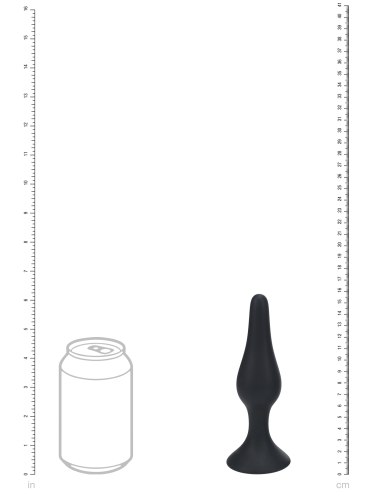 Anální kolík s přísavkou Levelz, vel. XL