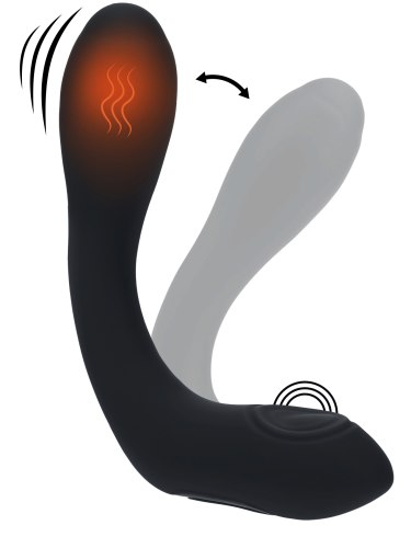 Tvarovatelný hřejivý vibrátor na prostatu a hráz Levelz