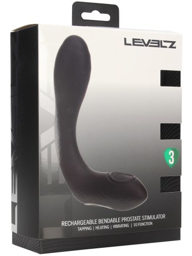 Tvarovatelný hřejivý vibrátor na prostatu a hráz Levelz