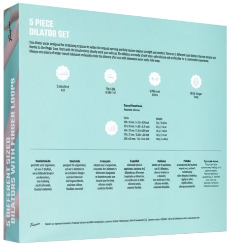 Sada vaginálních dilatátorů Teazers, 5 ks