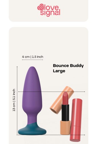 Anální kolík s přísavkou Bounce Buddy Large