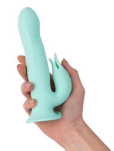 Rotační vibrátor s králíčkem a přísavkou Teazers