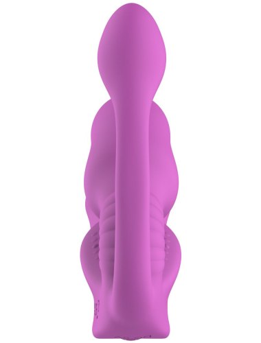 Samodržící vibrační strapon s análním vajíčkem Teazers