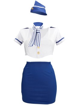 Kostým Stewardess – letuška – Dámské kostýmy na roleplay