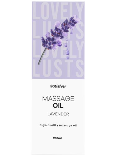 Masážní olej Satisfyer Lavender, 250 ml