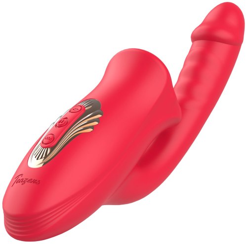 Vibrátor se stimulátorem klitorisu Teazers