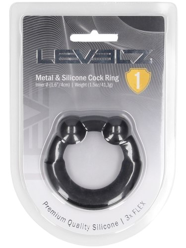 Erekční kroužek s kovovým jádrem Levelz