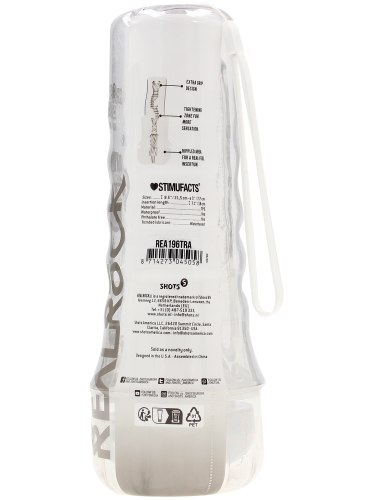 Průhledná umělá vagina Easy Rider