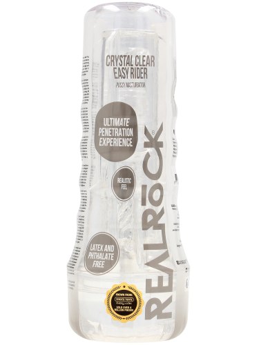 Průhledná umělá vagina Easy Rider