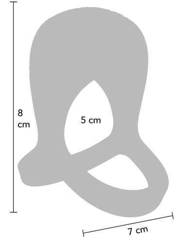 Dvojitý vibrační erekční kroužek Brutal