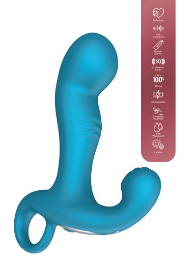 Vibrátor na prostatu s pohyblivou špičkou