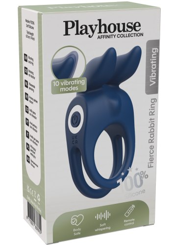 Dvojitý vibrační erekční kroužek Fierce