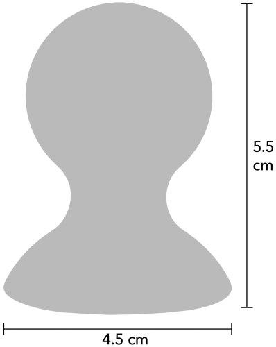 Silikonové přísavky na bradavky She.E.O, vel. M