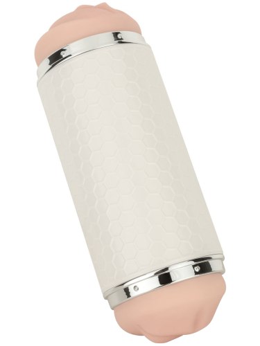 Oboustranný vibrační masturbátor se zvukem Teazers