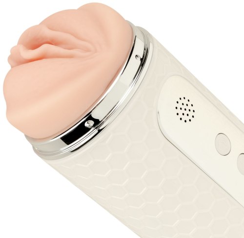 Oboustranný vibrační masturbátor se zvukem Teazers