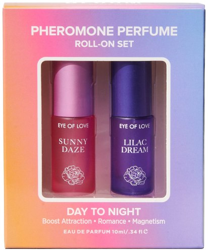 Sada parfémů s feromony pro ženy Day To Night, 2× 5 ml