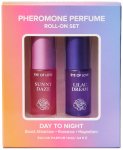 Sada parfémů s feromony pro ženy Day To Night, 2× 5 ml