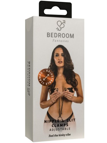 Svorky na bradavky a klitoris Bedroom Fantasies