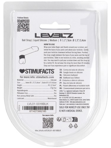 Natahovač varlat Levelz, vel. M