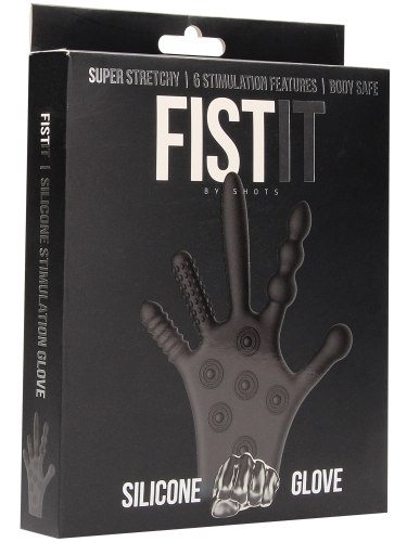 Silikonová stimulační rukavice FIST IT
