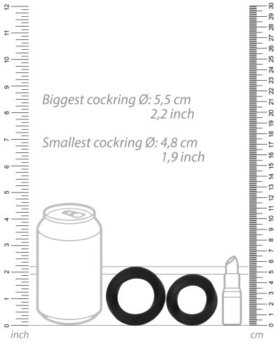 Sada erekčních kroužků Endless, 2 ks