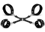 BDSM kříž s pouty na ruce a stehna Bedroom Fantasies