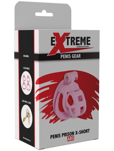 Plastová klec na penis Penis Prison X-Short
