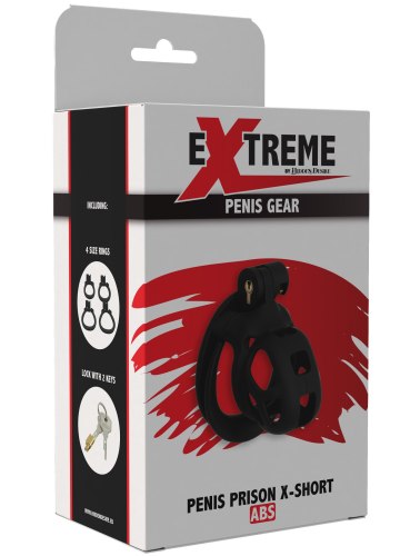 Plastová klec na penis Penis Prison X-Short