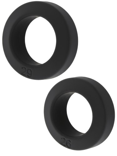 Sada erekčních kroužků Double Stackers Medium, 2 ks