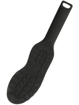 Silikonová plácačka Dirty Footprint – Plácačky pro spanking