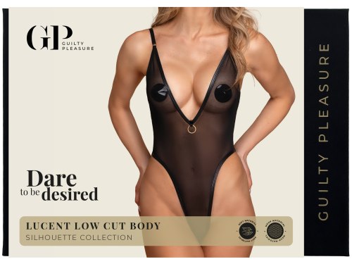 Průsvitné body s hlubokým výstřihem Guilty Pleasure