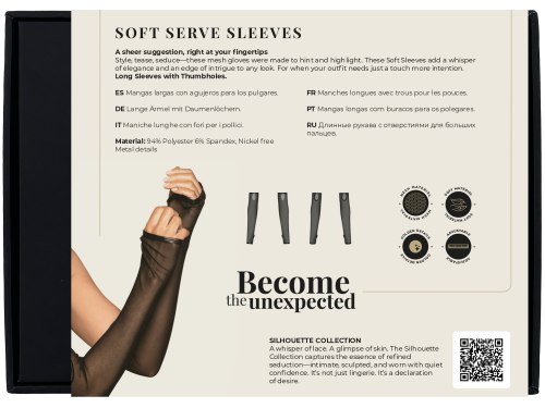 Průsvitné návleky na ruce Guilty Pleasure