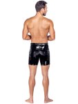 Lakované pánské šortky Black Level