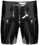 Lakované pánské šortky Black Level