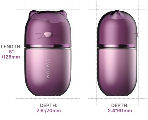 Sací stimulátor s jazýčkem Svakom Klitty