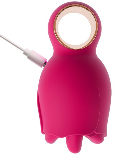 Stimulátor s vibračním a rotačním jazýčkem Oral Fun