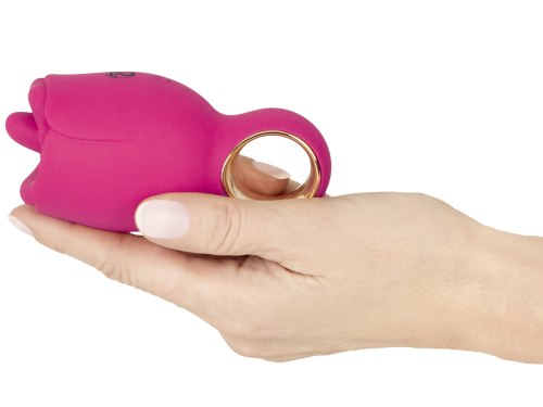 Stimulátor s vibračním a rotačním jazýčkem Oral Fun