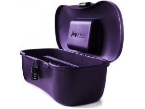 Hygienický kufřík na pomůcky Joyboxx, fialový – Tašky a kufříky na erotické pomůcky