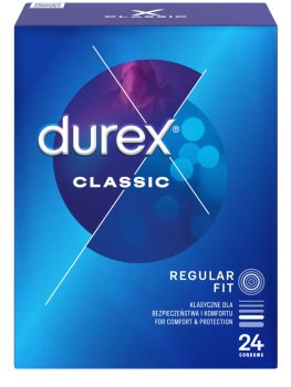 Kondomy Durex Classic, 24 ks – Klasické kondomy