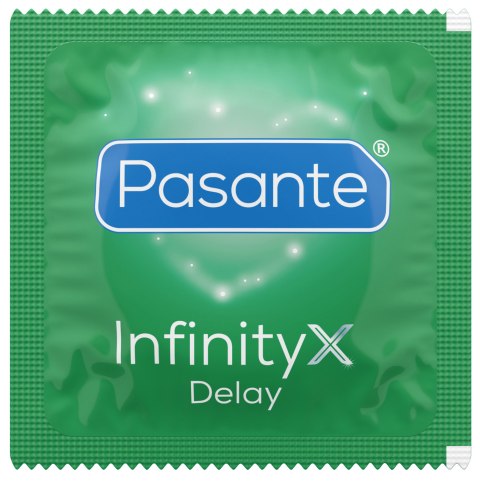 Znecitlivující kondomy Pasante Infinity X, 12 ks