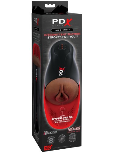 Sací a vibrační masturbátor PDX Elite Fuck-O-Matic 2