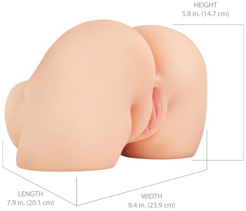 Zadeček – vibrační masturbátor Shake That Ass
