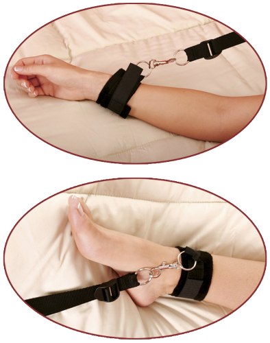 Pouta na postel Bed Bindings Restraint Kit