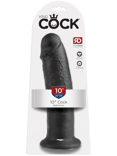 Realistické dildo s přísavkou King Cock 10"